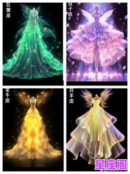 12星座专属公主裙解析：从白羊到双鱼的梦幻搭配指南