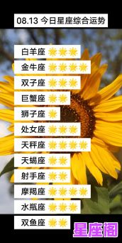 10月5日星座运势查询 十二星座今日运程详解 10月5日星座运势查询 十二星座今日运程详解